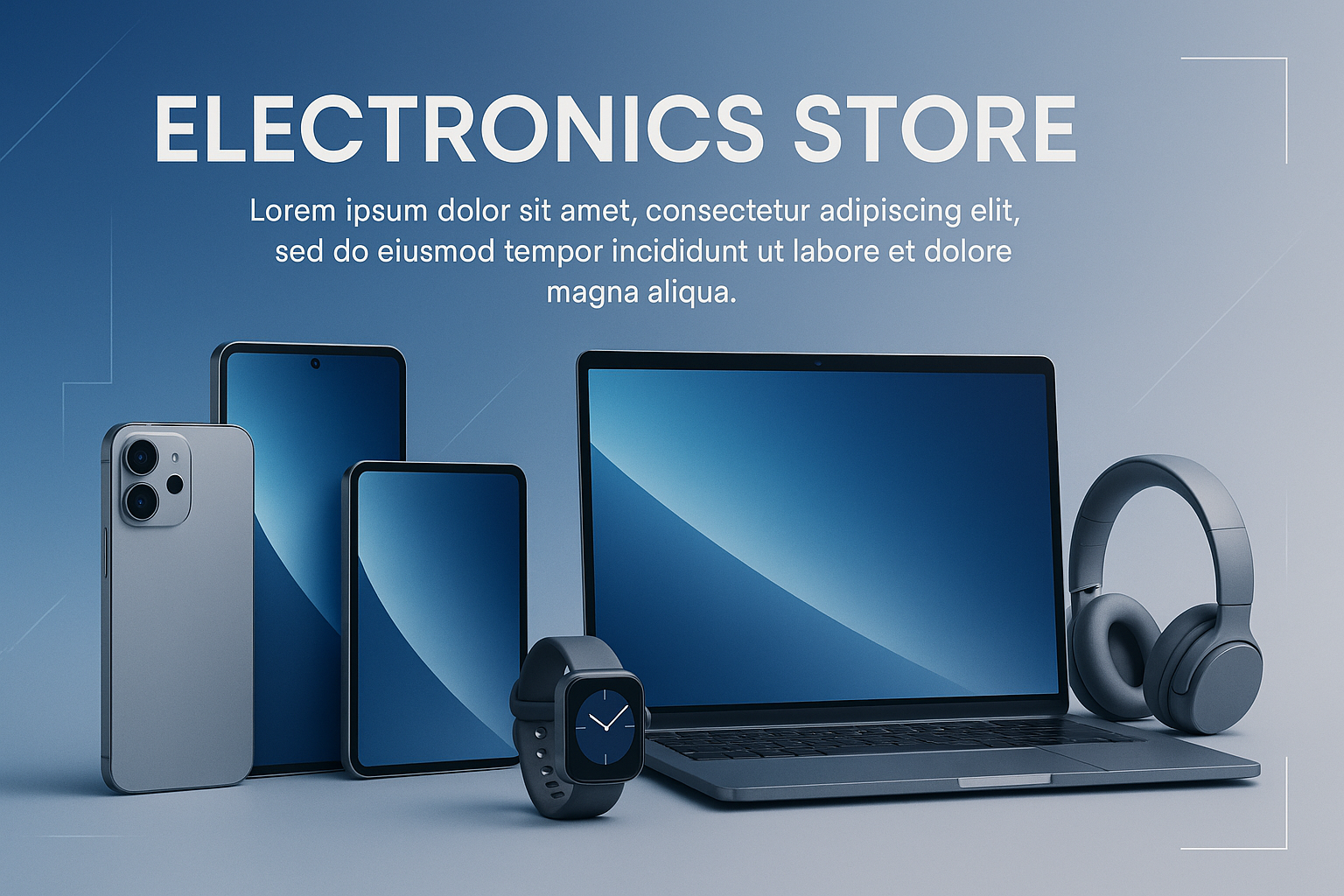 electronics store slide photo